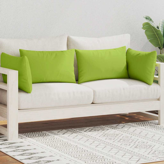 Cuscini da Esterno 4 pz 60x40 cm Verde Mela - homemem39