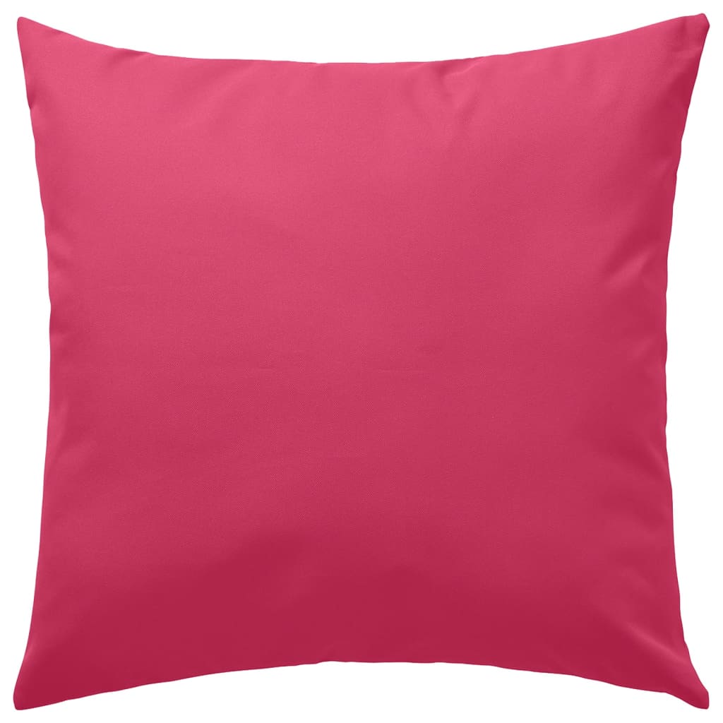 Cuscini da Esterno 2 pz 45x45 cm Rosa - homemem39