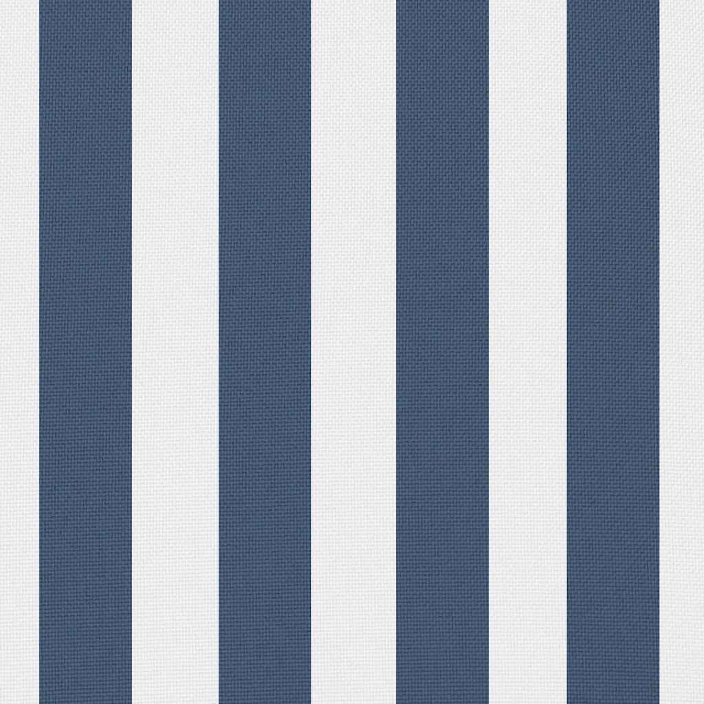 Cuscini da Esterno 2 pz Stampa a Righe 60x40 cm Blu