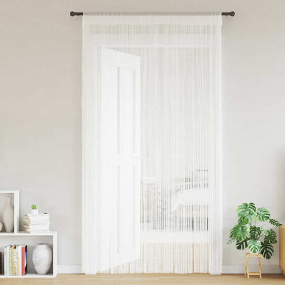 2 Pz Tende a Fili 140x250 cm Bianche