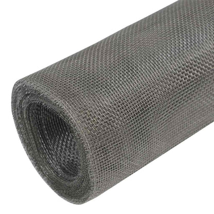 Recinzione in Rete in Acciaio Inossidabile 100x1000 cm Argento | homemem39
