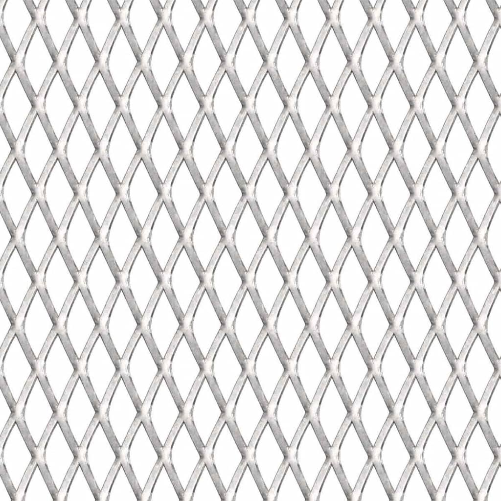 Recinzione da Giardino in Rete Acciaio Inox 50x50 cm 20x10x2 mm