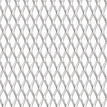 Recinzione da Giardino in Rete Acciaio Inox 50x50 cm 20x10x2 mm