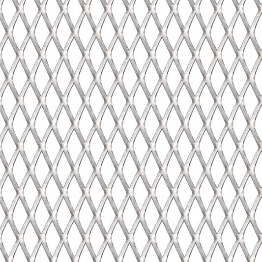 Recinzione da Giardino in Rete Acciaio Inox 50x50 cm 20x10x2 mm