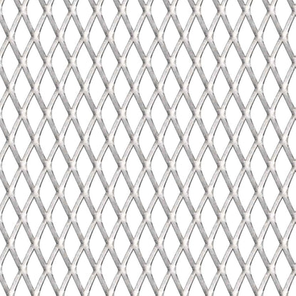 Recinzione in Rete in Acciaio Inossidabile 100x85cm 30x17x2,5mm