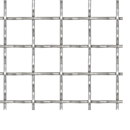 Recinzione in Rete Modulare Acciaio Inox 100x85 cm 21x21x2,5 mm | homemem39