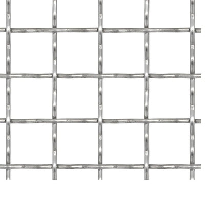 Recinzione in Rete Modulare in Acciaio Inox 100x85cm 31x31x3mm