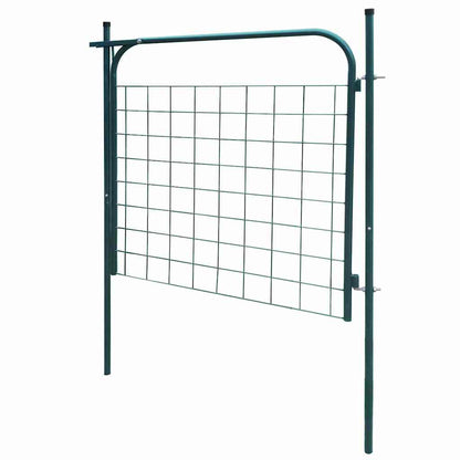 Cancello per Recinzione da Giardino 100x100 cm Verde | homemem39