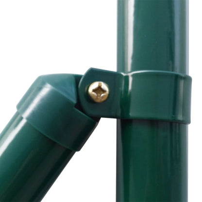 Recinzione Euro in Acciaio 25x1 m Verde | homemem39