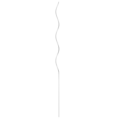 20 pz Supporti a Spirale per Piante 110 cm in Acciaio Zincato