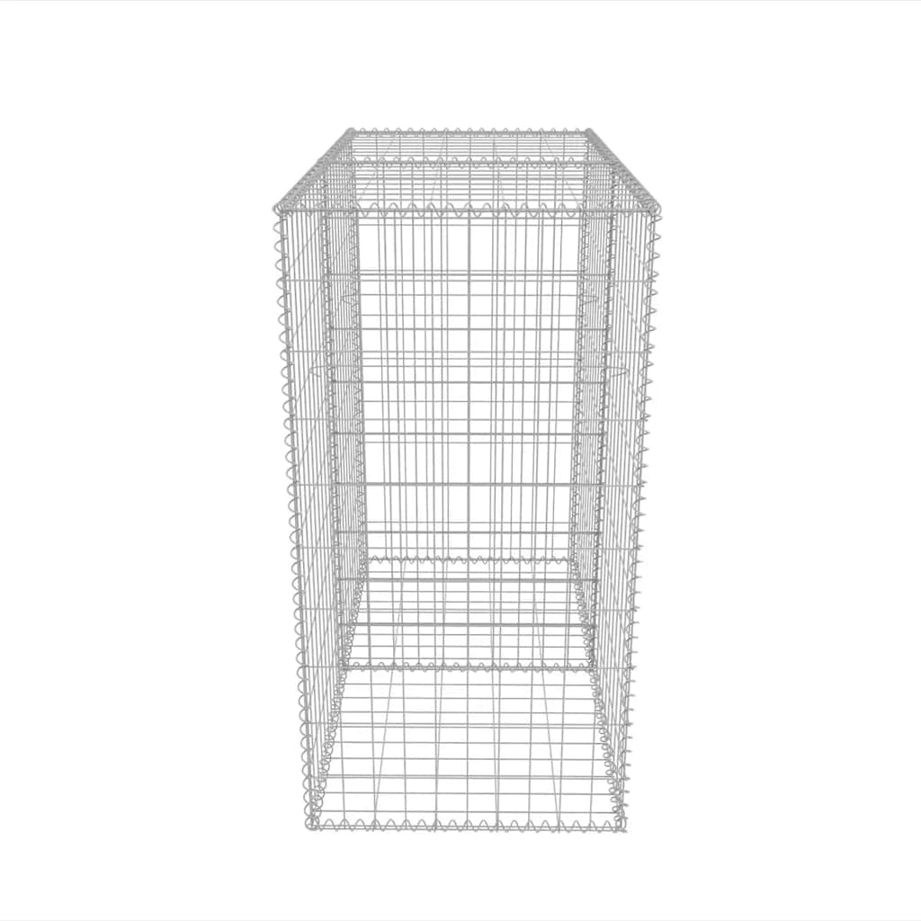 Gabbione in Rete in Acciaio Zincato 100x50x100 cm | homemem39