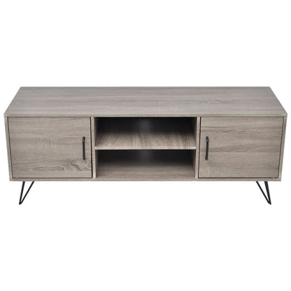 Mobile Porta TV 120x40x45 cm Grigio