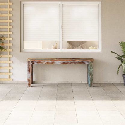 Panca in Legno Massello di Recupero 110x35x45 cm | homemem39
