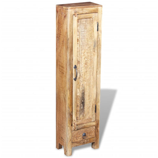 Armadio Vanity Specchiera 2 Armadietti Legno Massello di Mango | homemem39