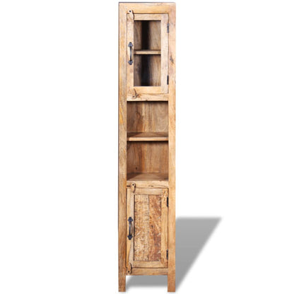 Armadio Vanity Specchiera 2 Armadietti Legno Massello di Mango | homemem39