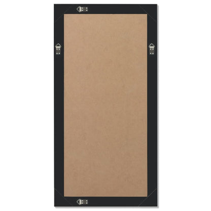 Specchio da Parete Stile Barocco 100x50 cm Argento | homemem39