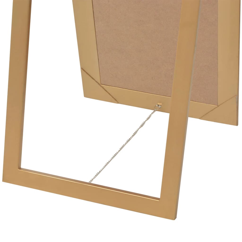 Specchio Autoportante Stile Barocco 160x40 cm Oro | homemem39