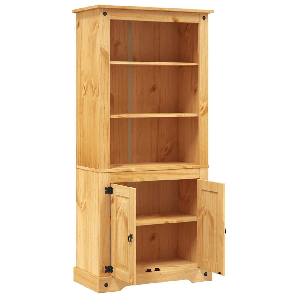 Credenza in Legno di Pino Messicano Corona Range 80x40x170 cm | homemem39