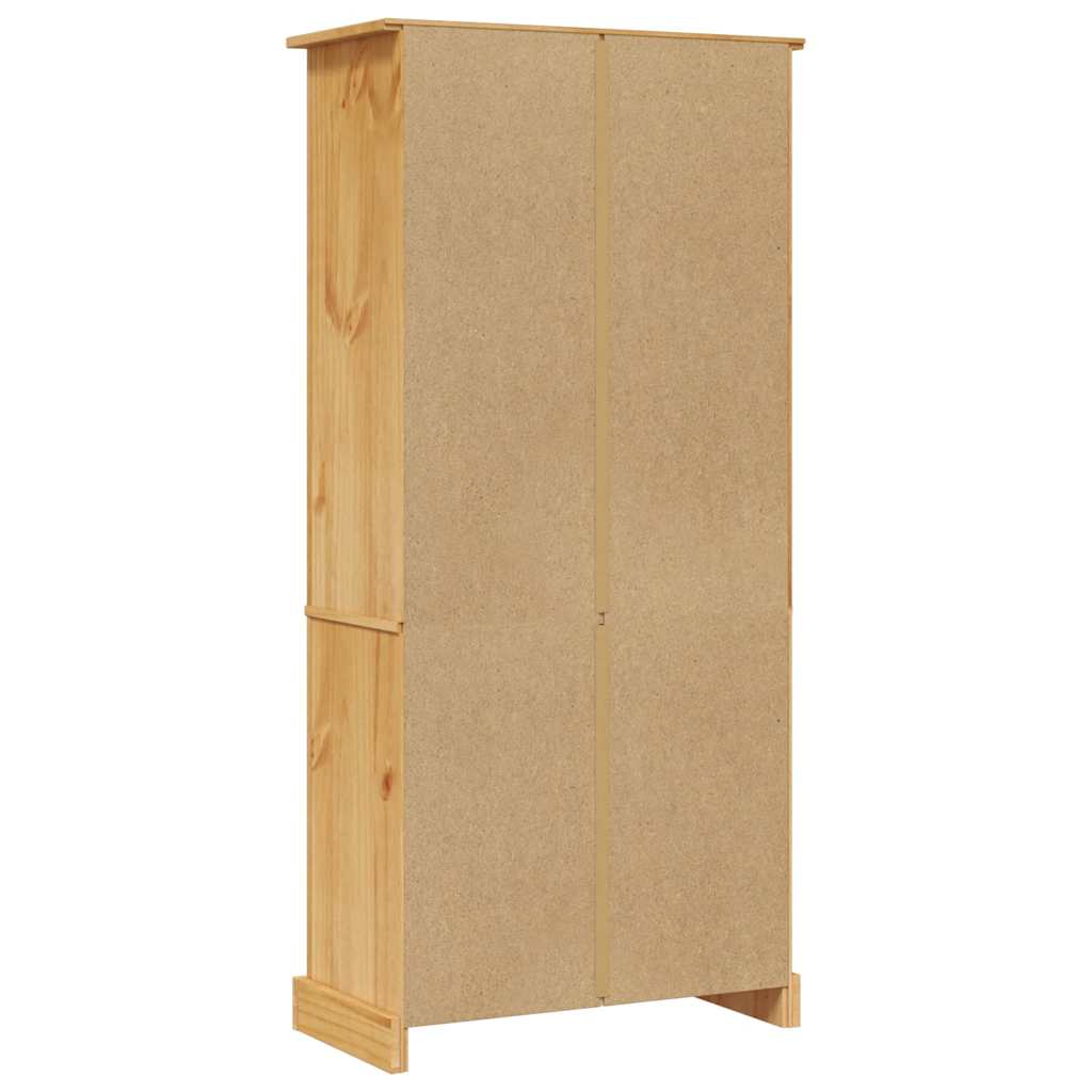 Credenza in Legno di Pino Messicano Corona Range 80x40x170 cm | homemem39