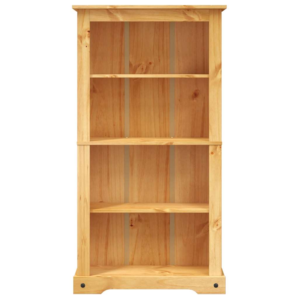 Libreria a 4 Ripiani Pino Messicano Corona Range 80x29x150 cm | homemem39