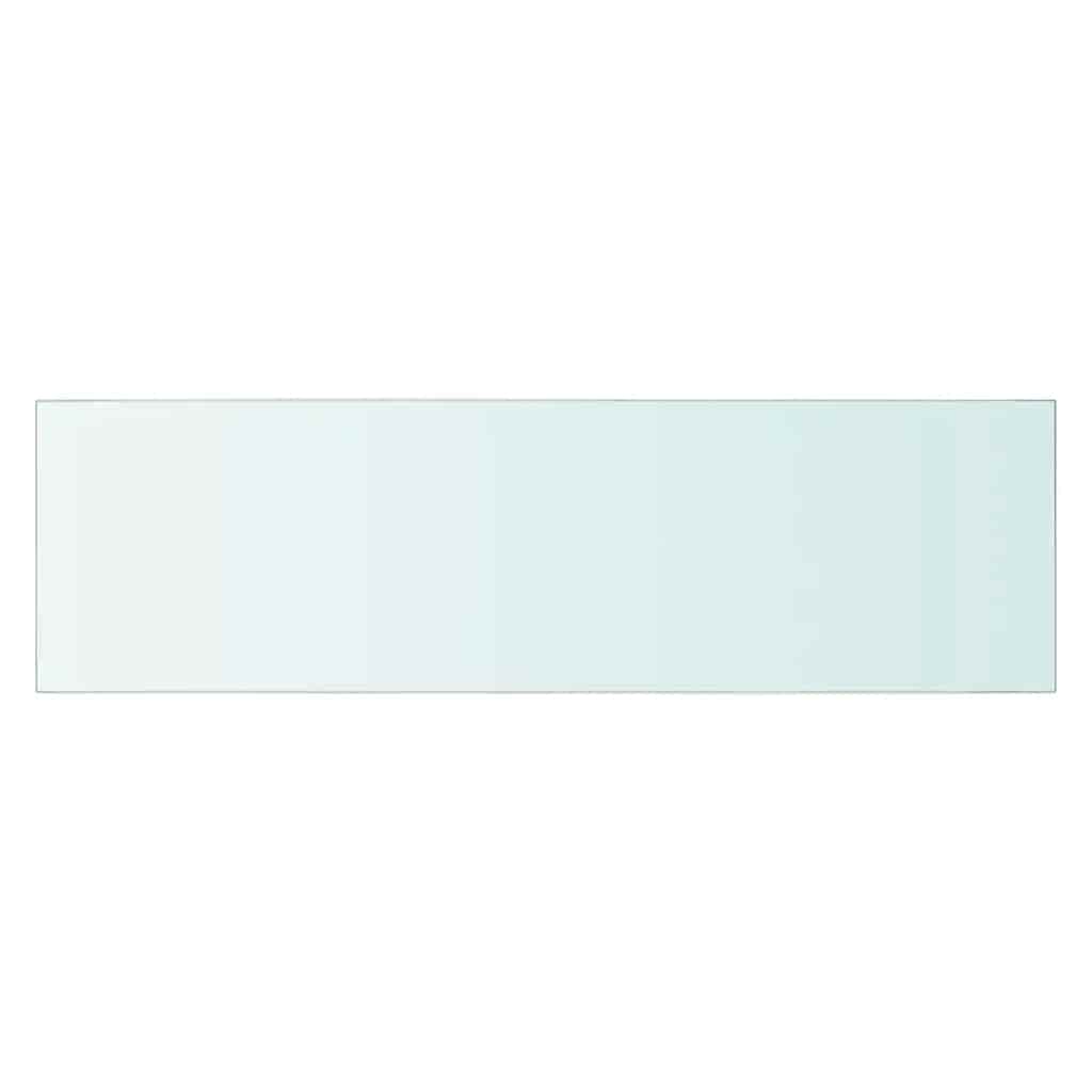 Mensola in Vetro Trasparente 70x20 cm | homemem39
