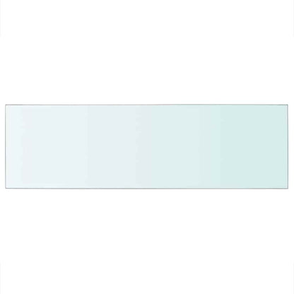 Mensola in Vetro Trasparente 80x25 cm | homemem39