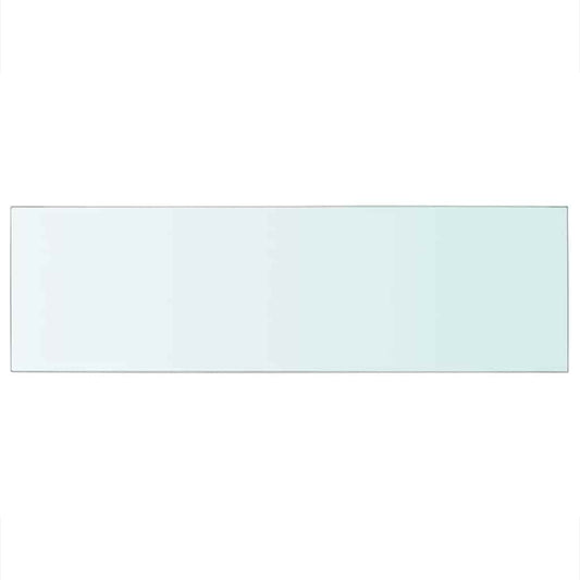 Mensola in Vetro Trasparente 80x25 cm | homemem39