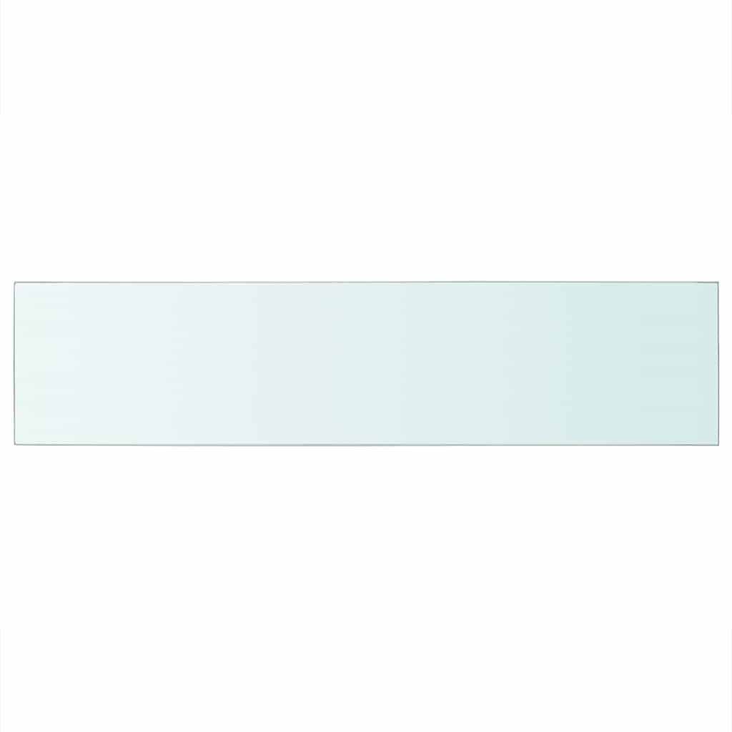 Mensola in Vetro Trasparente 110x25 cm | homemem39
