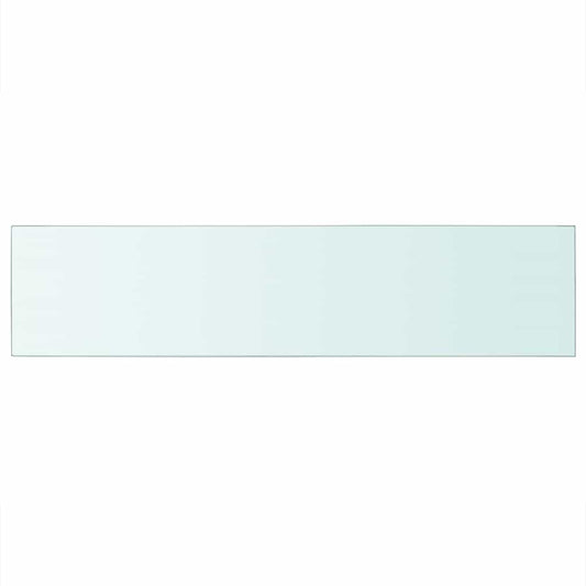 Mensola in Vetro Trasparente 110x25 cm | homemem39