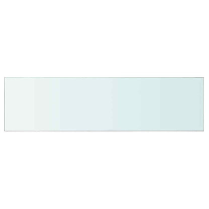 Mensola in Vetro Trasparente 110x30 cm | homemem39