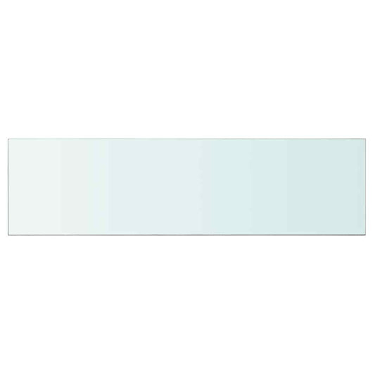 Mensola in Vetro Trasparente 110x30 cm | homemem39