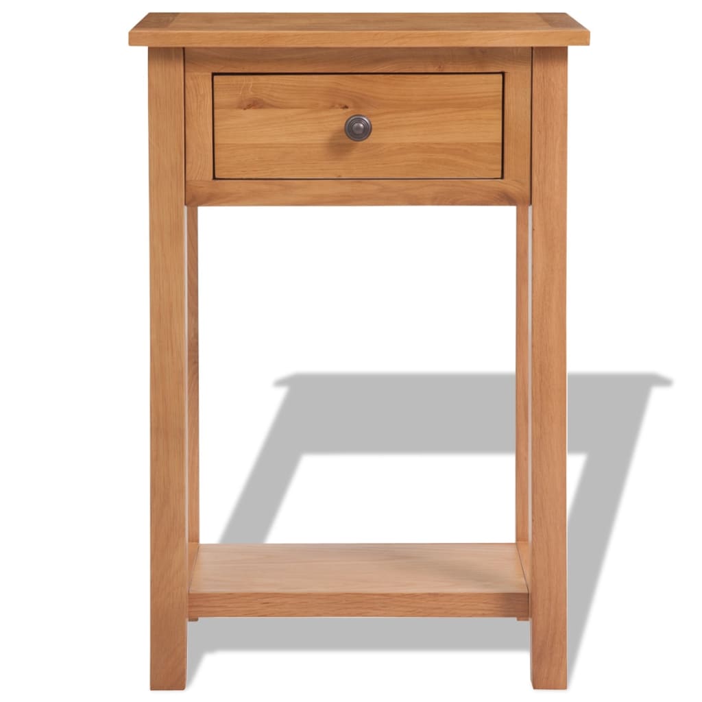 Tavolo Consolle 50x32x75 cm in Massello di Rovere | homemem39