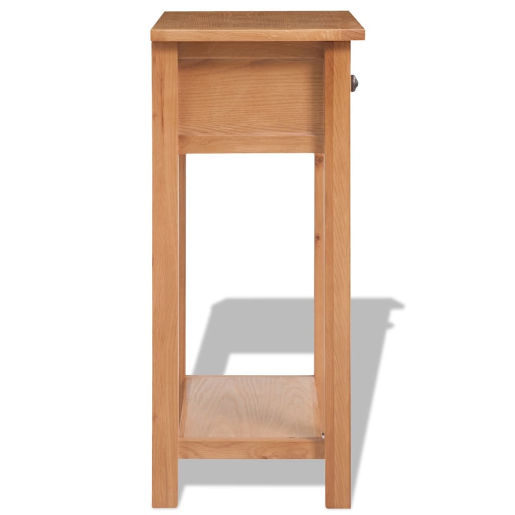 Tavolo Consolle 50x32x75 cm in Massello di Rovere | homemem39