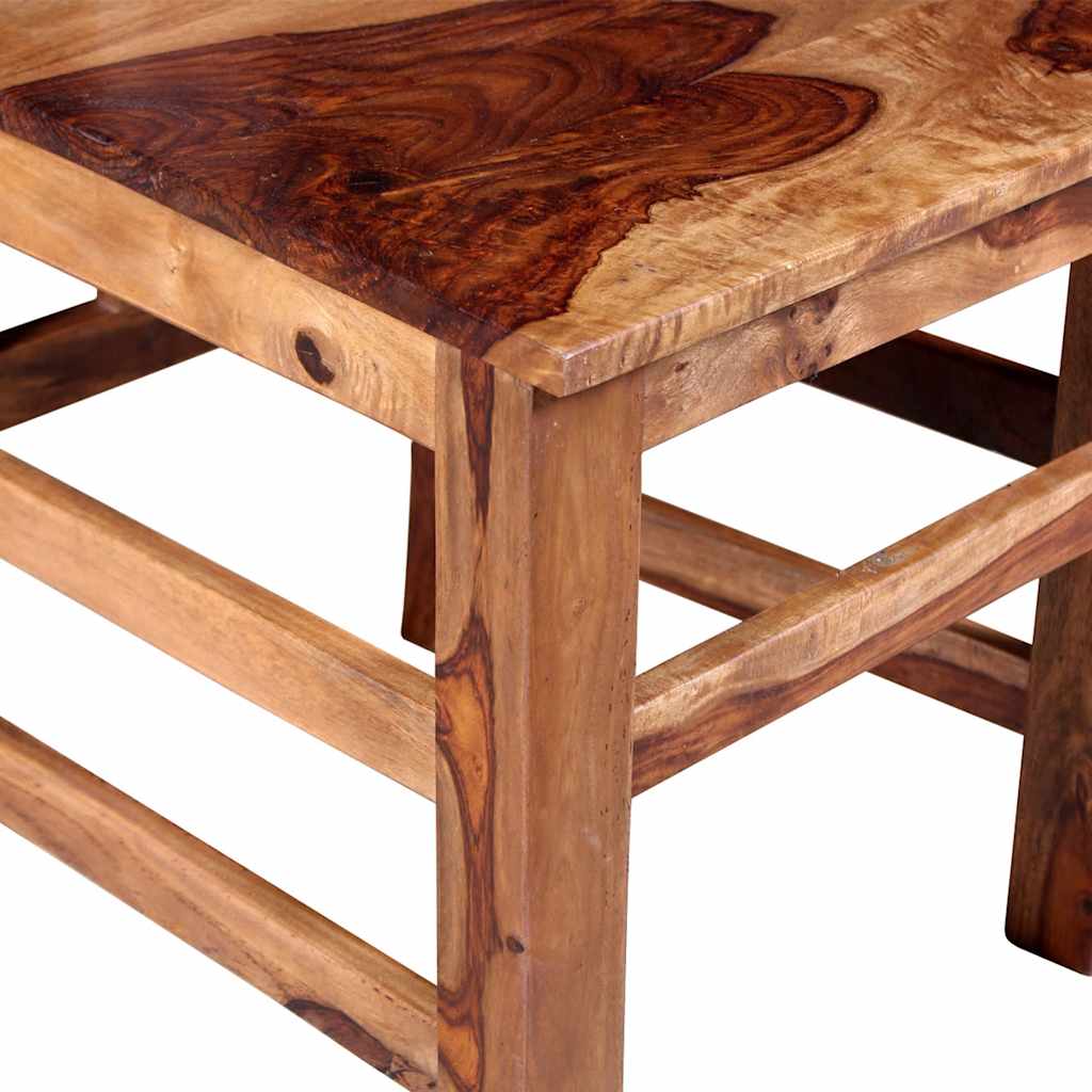 Set Sedie da Pranzo 2 pz in Legno Massello di Acacia | homemem39