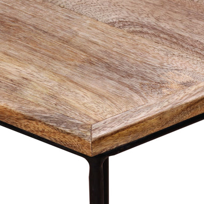 Tavolino da Salotto in Legno Massello di Mango 56x48x40 cm | homemem39