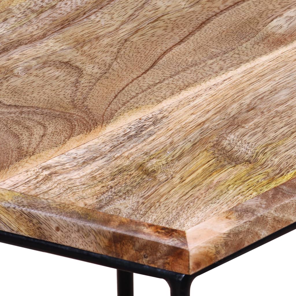 Tavolino da Salotto in Legno Massello di Mango 56x48x40 cm | homemem39