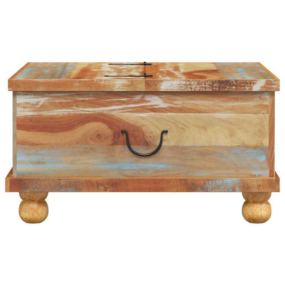 Tavolino da Salotto in Legno di Recupero 70x70x38 cm | homemem39