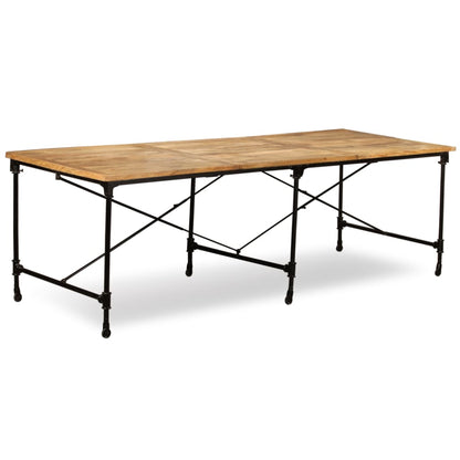 Tavolo da Pranzo in Legno Massello di Mango 240 cm | homemem39