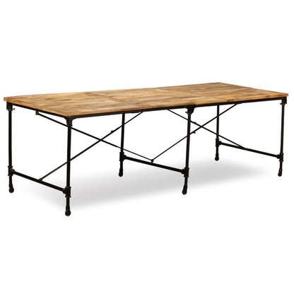 Tavolo da Pranzo in Legno Massello di Mango 240 cm | homemem39