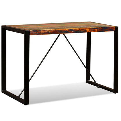 Tavolo da Pranzo in Legno Massello Anticato 120 cm | homemem39