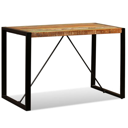 Tavolo da Pranzo in Legno Massello Anticato 120 cm | homemem39