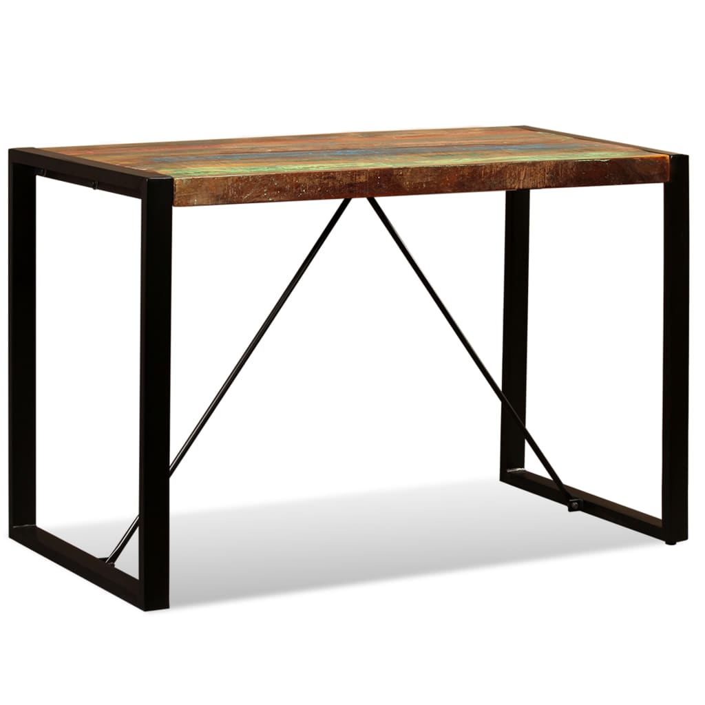 Tavolo da Pranzo in Legno Massello Anticato 120 cm | homemem39