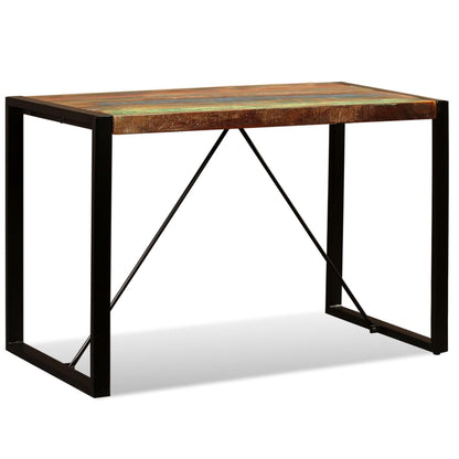 Tavolo da Pranzo in Legno Massello Anticato 120 cm | homemem39