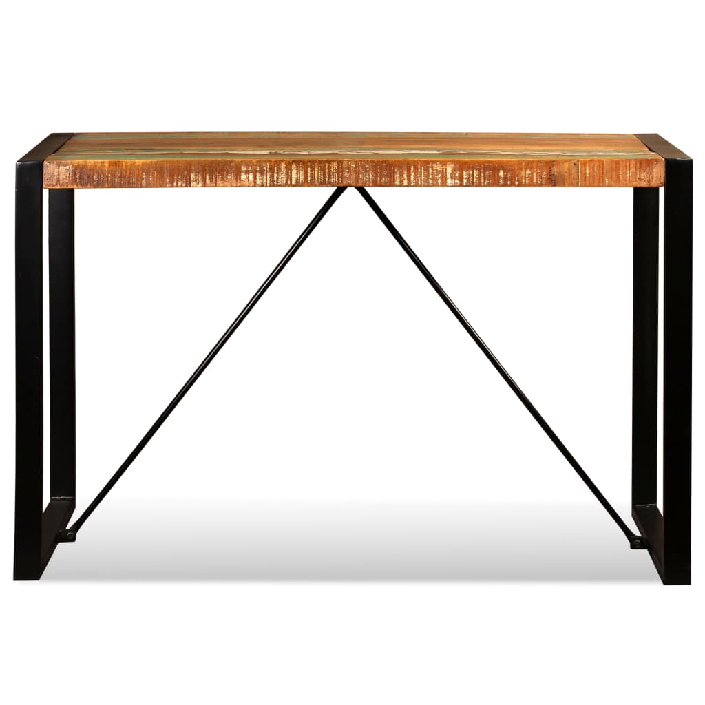 Tavolo da Pranzo in Legno Massello Anticato 120 cm | homemem39