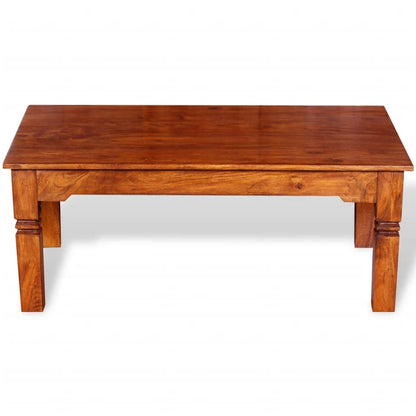 Tavolino da Salotto in Legno Massello 110x60x45 cm | homemem39