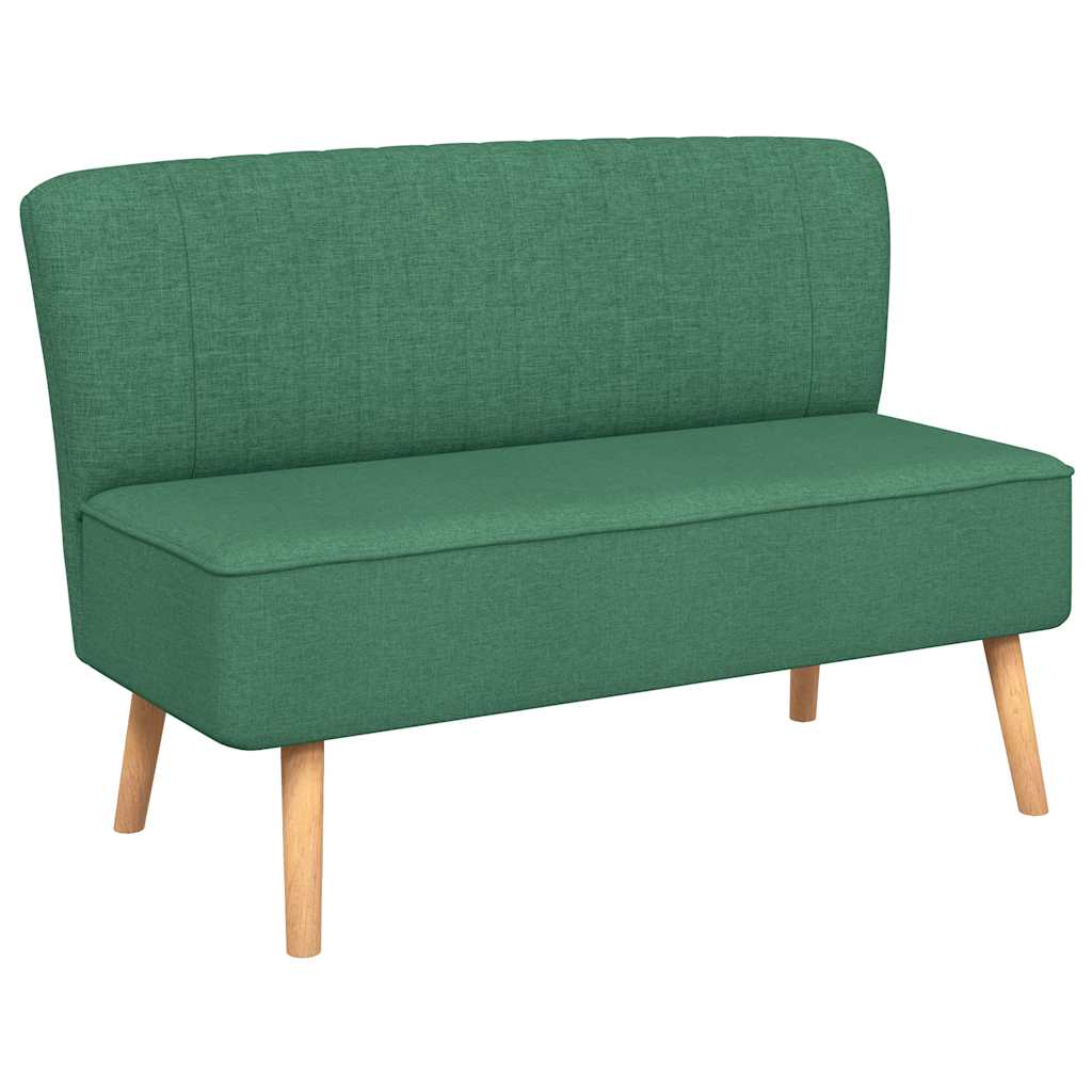 Divano in Stoffa 117x55,5x77 cm Verde