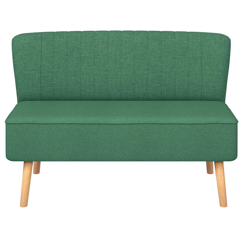 Divano in Stoffa 117x55,5x77 cm Verde