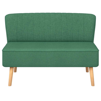Divano in Stoffa 117x55,5x77 cm Verde