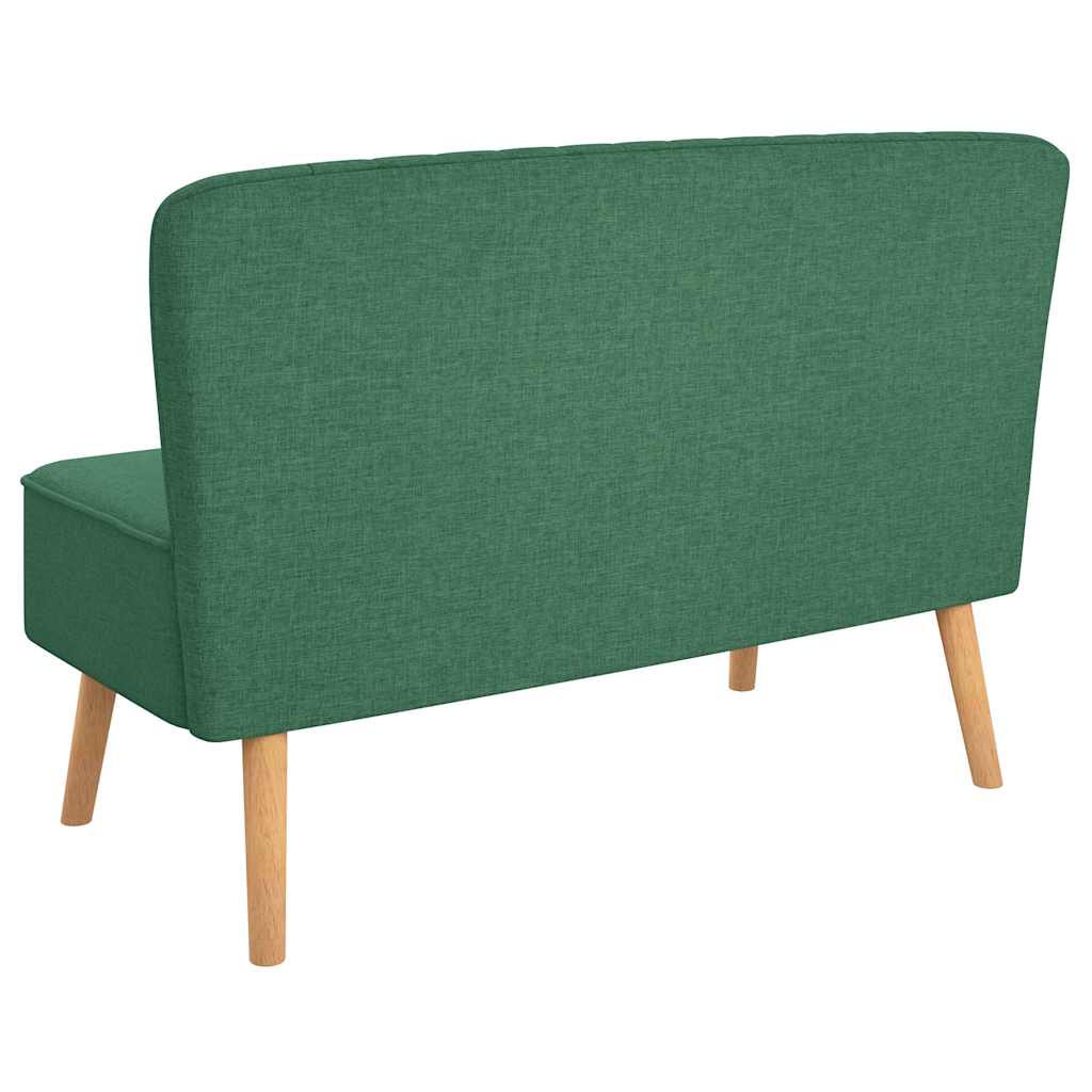 Divano in Stoffa 117x55,5x77 cm Verde