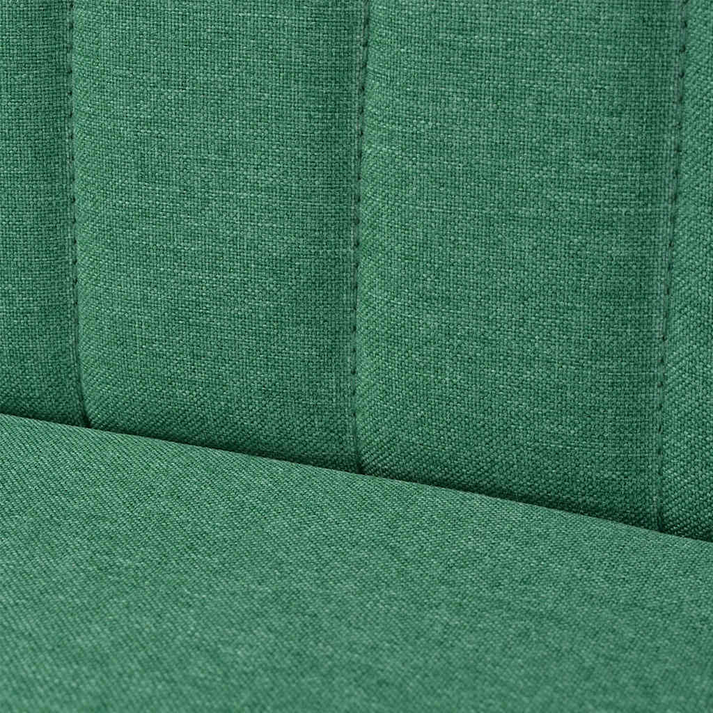 Divano in Stoffa 117x55,5x77 cm Verde